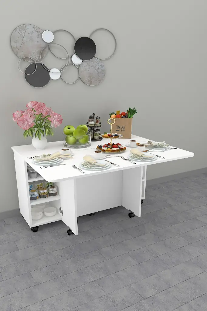 Mutfak Adası/Yemek Masası/Kahve Köşesi %100 MDFLAM MA-02 | Asra